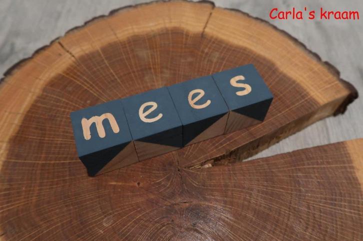 naamblokjes, Kinderen en Baby's, Kraamcadeaus en Geboorteborden, Nieuw, Ophalen of Verzenden