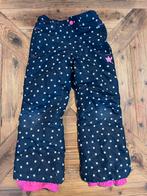 Skibroek blauw polkadot maat116, Ophalen of Verzenden, Zo goed als nieuw, Jongen of Meisje, Broek