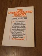 Kohr, Leopold. The overdeveloped nations, Ophalen of Verzenden, Gelezen, Management