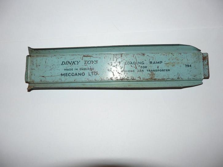 Dinky Toys - 794 - Loading Ramp, Hobby en Vrije tijd, Modelauto's | 1:43, Gebruikt, Overige typen, Dinky Toys, Ophalen