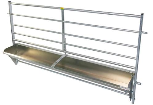 hek met opklapbare voerbak, Lengte 1,89 m, 33 l, Dieren en Toebehoren, Schapen, Geiten en Varkens, Varken, Meerdere dieren