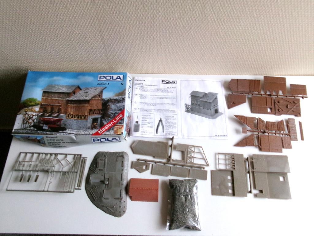 Pola N 320251 Steengroeve Bouwpakket (niet compleet), Overige merken, Gebruikt, Gelijkstroom, Brug, Tunnel of Gebouw