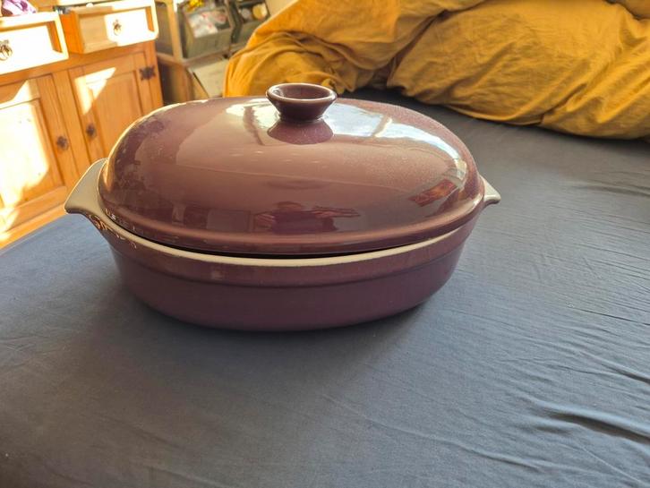 Emile Henry Ovenschaal Ovaal - 43cm, Huis en Inrichting, Keuken | Potten en Pannen, Ophalen of Verzenden
