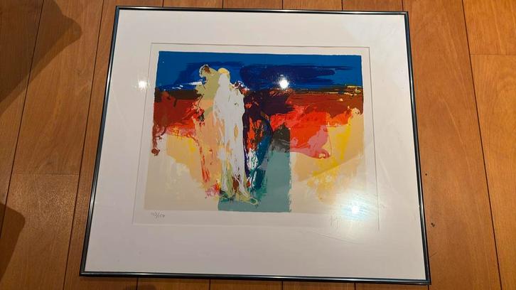 Robbert Fortgens - zeefdruk, Antiek en Kunst, Kunst | Litho's en Zeefdrukken, Ophalen