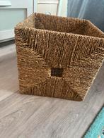 Knipsa mand zeegras, Huis en Inrichting, Overige materialen, Mand, Vierkant, Nieuw