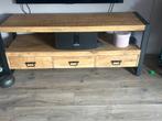 Tv kast mango hout, Ophalen, 100 tot 150 cm, Zo goed als nieuw, Minder dan 100 cm