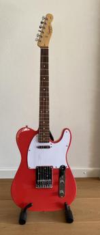Te koop Squier Telecaster rood, Muziek en Instrumenten, Snaarinstrumenten | Gitaren | Elektrisch, Ophalen, Zo goed als nieuw, Solid body