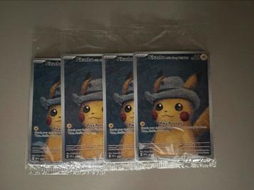 Pokemon van Gogh 4x  beschikbaar voor biedingen