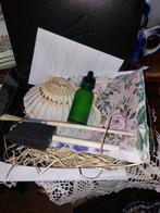 Diy pakket coquille schelp decoupage incl.lijm en servetten, Ophalen of Verzenden, Nieuw