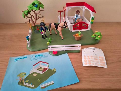 Playmobil 6147 paardendokter met kleine stal, Kinderen en Baby's, Speelgoed | Playmobil, Gebruikt, Ophalen of Verzenden