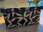 Opbergdoos zwart wit bladeren motief los deksel, Ophalen, Nieuw, Minder dan 50 cm, Minder dan 50 cm