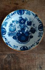 18e eeuws groot Delfts Blauw bord, Ophalen of Verzenden
