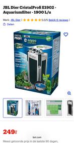 JBL CristalProfi e1902 – Zo goed als nieuw!, Dieren en Toebehoren, Ophalen of Verzenden, Zo goed als nieuw, Filter of Co2