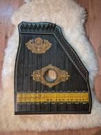 Vintage citer zither tafelharp, Ophalen of Verzenden, Gebruikt