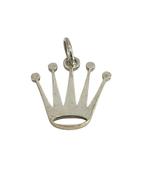 Massief zilveren Rolex hanger., Ophalen of Verzenden, Zo goed als nieuw, Kruis of Symbool, Zilver