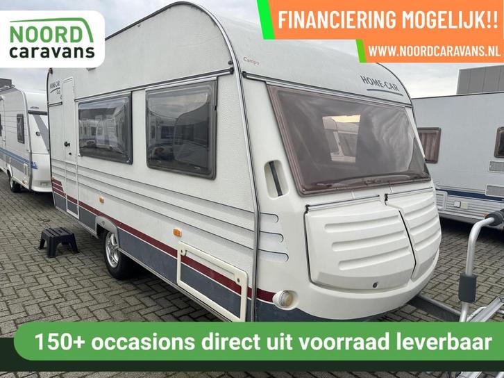 HOME CAR RALLY 45 DINETTE + TREINZIT + FIETSENDRAGER, Caravans en Kamperen, Caravans, Bedrijf, tot en met 4, 1000 - 1250 kg, Home-car