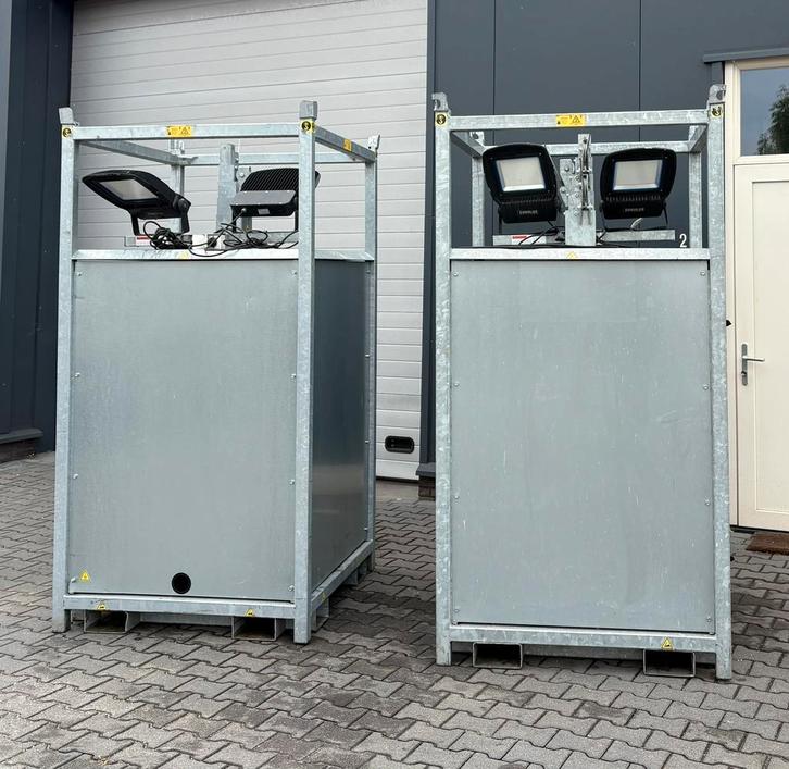 Lichtmast / camerabewaking / bouwverlichting te huur, Doe-het-zelf en Verbouw, Bouwverlichting, Zo goed als nieuw, Overige typen