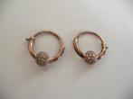 Een paar Rosé Goud Vergulde Pandora Oorbellen met Zirkonia, Sieraden, Tassen en Uiterlijk, Antieke sieraden, Verzenden, Goud, Oorbellen