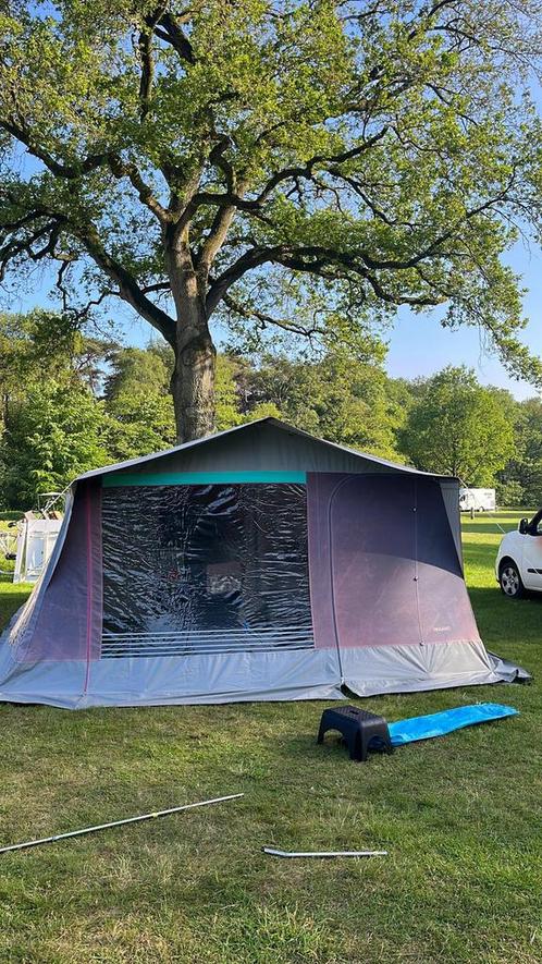 Trigano vouwwagen inclusief inventaris, Caravans en Kamperen, Tenten, tot en met 6, Gebruikt, Ophalen