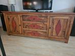 Dressoir - origineel western - handgemaakt in Santa Fé, Huis en Inrichting, Ophalen, Gebruikt, 25 tot 50 cm, 150 tot 200 cm