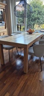 Turenne eettafel, Huis en Inrichting, Tafels | Eettafels, Ophalen, Gebruikt, Teakhout, 50 tot 100 cm