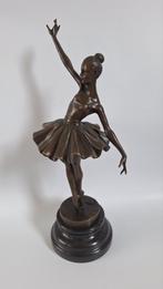 Prachtige bronzen ballerina, Antiek en Kunst, Ophalen of Verzenden