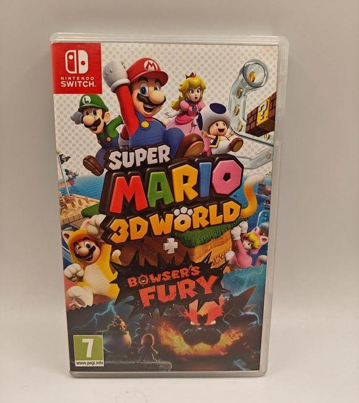 Super Mario 3D world + Bowser's fury Nintendo switch, Spelcomputers en Games, Games | Nintendo Switch, Zo goed als nieuw, 3 spelers of meer