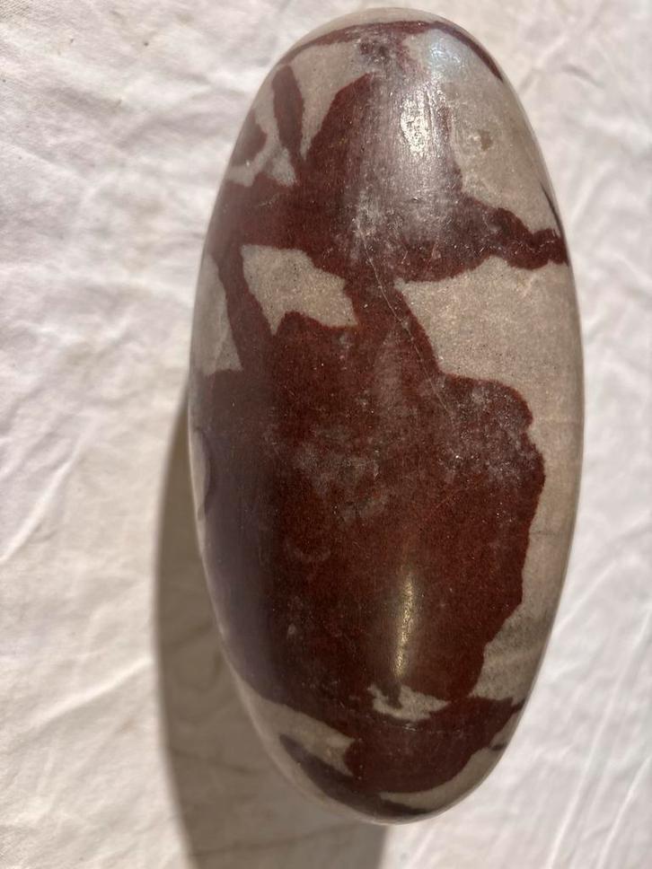 Shiva Lingam Steen - Indiaas Religieus Object Antiek, Antiek en Kunst, Antiek | Religie, Ophalen of Verzenden