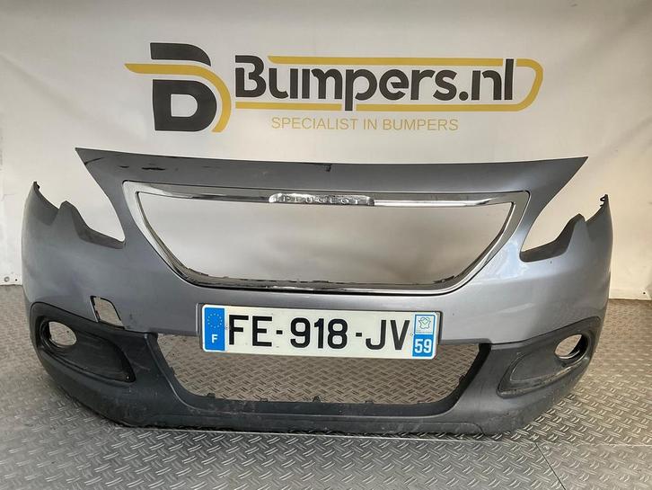 Bumper Peugeot 2008 Facelift 16-19 9814116177 Voorbumper J5-, Auto-onderdelen, Carrosserie en Plaatwerk, Bumper, Voor, Gebruikt