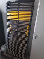 2 stuks Bossflex 400 extra, lattenbodems vlak 90x210, Ophalen, Zo goed als nieuw, Eenpersoons, 200 cm