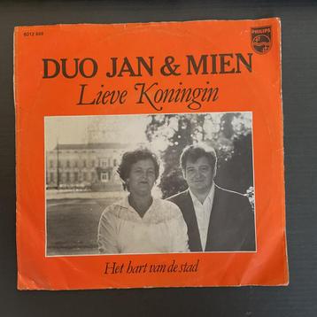 Duo Jan & Mien - Lieve koningin beschikbaar voor biedingen
