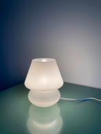 Vintage opaline mushroom lamp - SCE design for Habitat, Ophalen of Verzenden, Zo goed als nieuw, Glas, Minder dan 50 cm