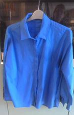 Marccain sports  mooie Long Blouse, accenten. Maat N2 (38), Maat 38/40 (M), Blauw, Marccain sports, Ophalen of Verzenden