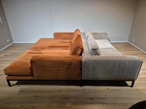 DMF Rembrandt - Elementenbank - Ottomane - Stof - Design, Huis en Inrichting, Banken | Sofa's en Chaises Longues, Zo goed als nieuw