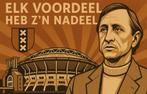 Johan Cruijff Ajax Amsterdam A3 poster, Ophalen of Verzenden, Rechthoekig Staand