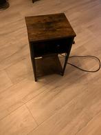 Bij zet kastje met stopcontact nieuw industrieel style, Huis en Inrichting, Kasten | Overige, Ophalen of Verzenden, Nieuw