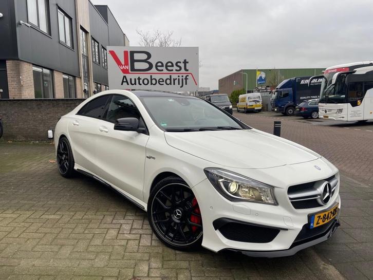 Mercedes-Benz CLA-klasse AMG 45 4MATIC coupe BOMVOL, Auto's, Mercedes-Benz, Bedrijf, Te koop, CLA, 4x4, ABS, Achteruitrijcamera
