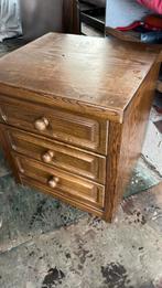 Nachtkastje, Ophalen, 1 of 2 laden, 50 tot 100 cm, Zo goed als nieuw