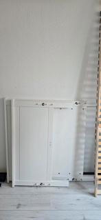 GRATIS ophalen 1 wit 1 persoons bed slaapkamer logeer  zgn, Ophalen, 90 cm, Eenpersoons, Wit