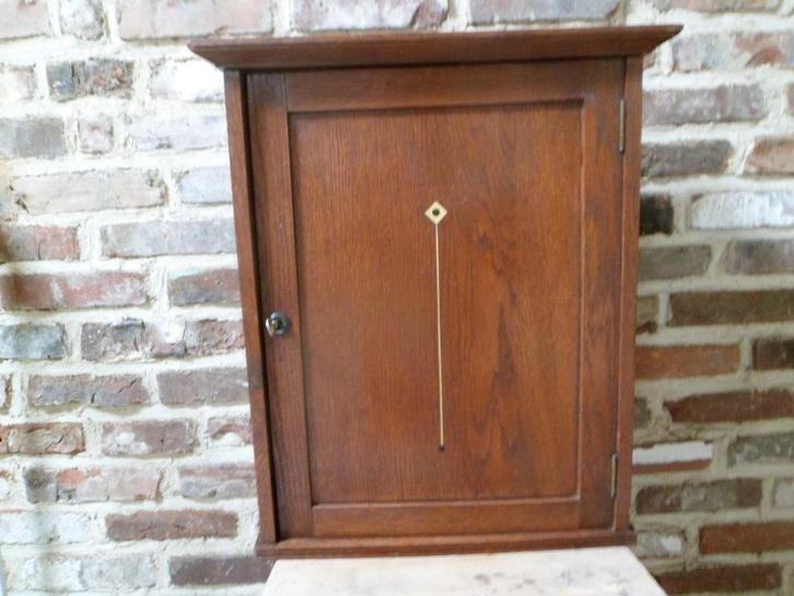 medicijnkastje met ingelegd mozaïek, Antiek en Kunst, Curiosa en Brocante, Ophalen