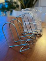 6x vintage IKEA Flit boekensteunen - 2 nieuw in verpakking, Huis en Inrichting, Woonaccessoires | Wandplanken en Boekenplanken