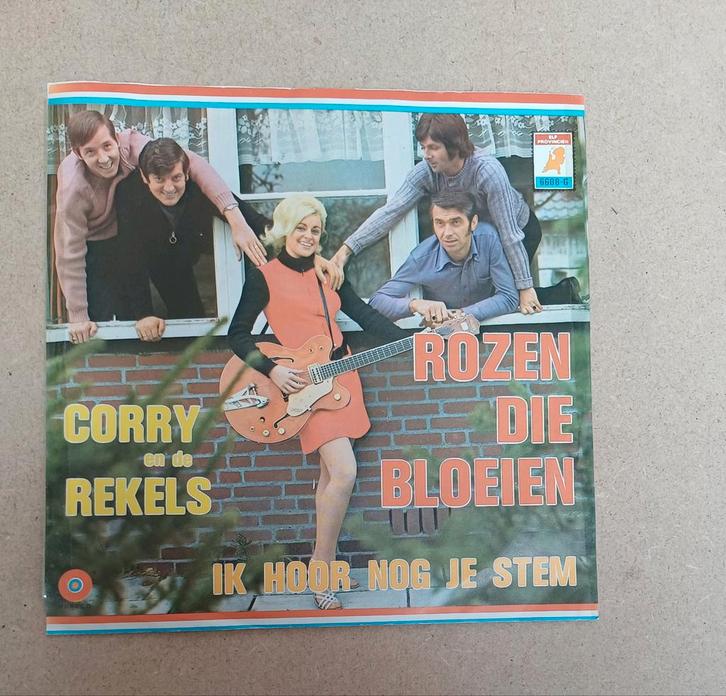 Corry En De Rekels - Rozen Die Bloeien, Cd's en Dvd's, Vinyl Singles, Gebruikt, Single, Pop, 7 inch, Ophalen of Verzenden