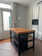 IKEA VADHOLMA Keukeneiland - ZGAN, Huis en Inrichting, Keuken | Keukenelementen, Ophalen, 100 tot 150 cm, 75 cm of meer, Zwart