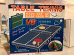 Mini ping Pong tafel, batjes, ballen, netje alles in een !, Sport en Fitness, Tafeltennis, Ophalen of Verzenden