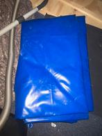 Zo goed als nieuw PVC afdekzeil 5x6m + spanrubbers, Ophalen of Verzenden, Zo goed als nieuw, 15 m² of meer, Zeil