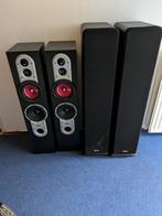 Luidsprekers/boxen, Gebruikt, 120 watt of meer, Front, Rear of Stereo speakers, Ophalen