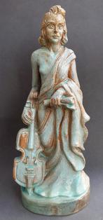Om 1940 PETRI Tegelen Beeld Sculptuur Dame Vrouw Half Naakt, Ophalen of Verzenden