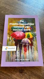 De maatschappelijke context van sociaal werk, Boeken, Ophalen of Verzenden, Galina van der Weert, Zo goed als nieuw