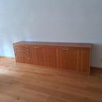 Pastoe L-serie dressoir kersenhout 261cm breed, Ophalen, Zo goed als nieuw, 200 cm of meer, Kersenhout