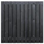 Tuinscherm Dresden 180x180cm - zwarte schutting, Ophalen, Nieuw, Hout, Minder dan 3 meter